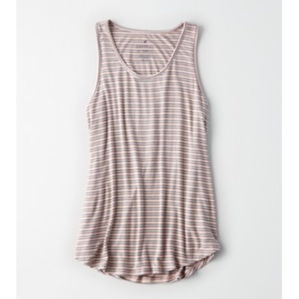 American Eagle / Striped Soft & Sexy Favorite Tank